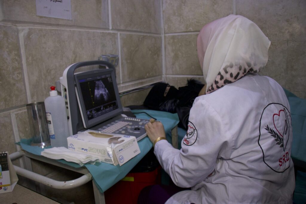 doctor with a woman